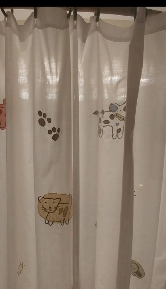 Shower Curtain for Child's Bathroom 70 x 72
